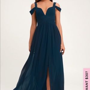 Navy Blue Dress